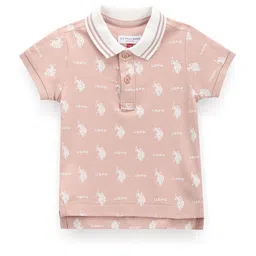 U.S. Polo Assn. Kids Boys Printed Polo Collar T-shirt-picture-57