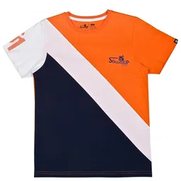 Souped Up Fashion Boys Colourblocked Pure Cotton T-shirt-picture-33