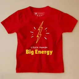 BE AWARA Infant Kids Typography Printed Cotton T-shirt-picture-36