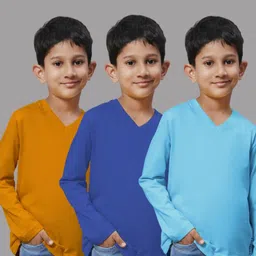 Friskers Boys 3 V-Neck T-shirt-picture-12