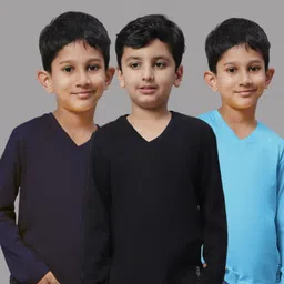 Friskers Boys 3 V-Neck T-shirt-picture-27