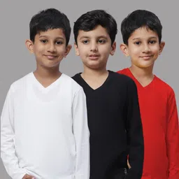 Friskers Boys 3 V-Neck T-shirt-picture-32