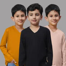 Friskers Boys 3 V-Neck T-shirt-picture-13