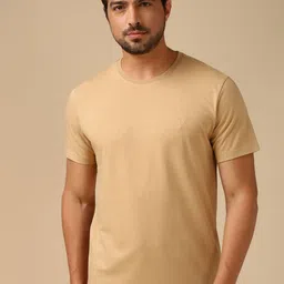 van heusen innerwear Van Heusen Men s Solid Round Neck T-shirt-picture-2
