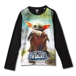 Wear Your Mind Boys Yoda Printed T-Shirt-picture-12