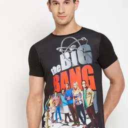 Wear Your Mind Big Bang Theory Printed Round Neck T-shirt-picture-39