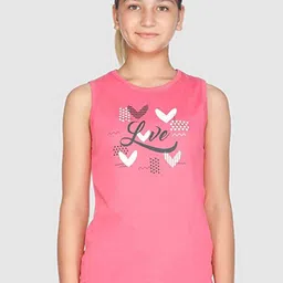 Bodycare Girls Typography Printed Round Neck Cotton T-shirt-picture-31