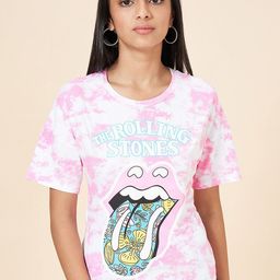 Coolsters by Pantaloons Girls The Rolling Stones Printed Crop T-shirt-picture-23
