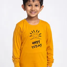 Friskers Boys Typography Printed Bio Wash Pure Cotton T-shirt-picture-35