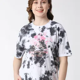 Pepe Jeans Women Tie and Dye Cotton T-shirt-picture-41