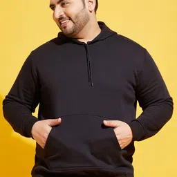 bigbanana Plus Size Pullover Cotton Hood Hooded Casual Sweatshirt-image-43