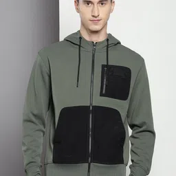 calvin klein jeans Calvin Klein Colourblocked Hooded Sweatshirt-picture-12