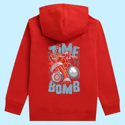 BAESD Kids Graphic Printed Hooded Fleece Pullover-picture-30