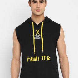 OFF LIMITS Men Black Printed Hooded Sweatshirt-picture-22