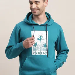 Turtle Men Printed Hooded Sweatshirt-picture-23