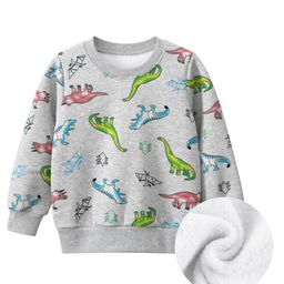 StyleCast Boys Grey Graphic Printed Pullover Sweatshirt-picture-16