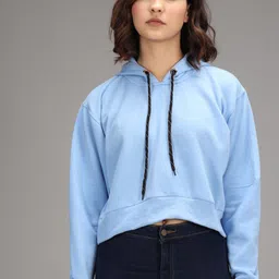 Imsa Moda Hooded Cropped Sweatshirt-picture-13