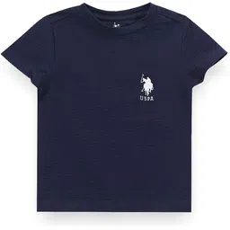 U.S. Polo Assn. Kids Boys Round Neck Casual T-shirt image 1