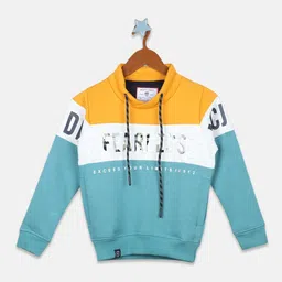 Monte Carlo Boys Colourblocked Cotton Sweatshirt-image-72