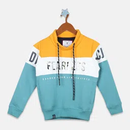 Monte Carlo Boys Cotton Colourblocked Sweatshirt-image-96