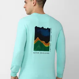 Peter England Casuals Men Graphic Printed Sweatshirt image 1
