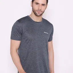 BODYACTIVE Men Grey T-shirt-picture-31