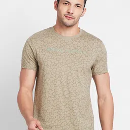 Being Human Abstract Printed Cotton T-shirt-picture-18