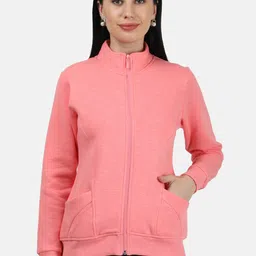 Monte Carlo Women Peach-Coloured Sweatshirt-picture-42