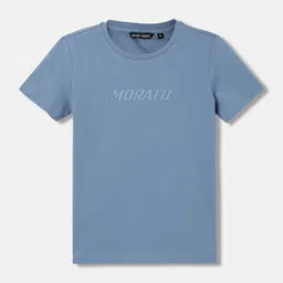 Antony Morato Boys Typography Printed Pure Cotton T-shirt-picture-48