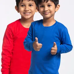 Friskers Boys Pack Of 2 Pure Cotton T-shirts-picture-29