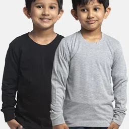 Friskers Boys Pack Of 2 Pure Cotton T-shirts-image-53