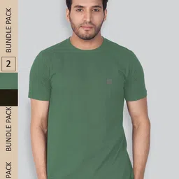 LUX NITRO Pack Of 2 Round Neck Lounge T-shirts-picture-44