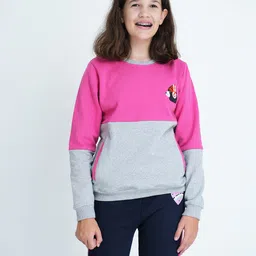 mackly Girls Pink Sweatshirt-picture-23
