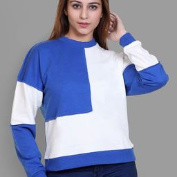 Club York Women Colourblocked Pullover Sweatshirt-picture-3