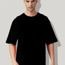 Elibolz Drop-Shoulder Sleeves Oversized T-shirt-picture-11