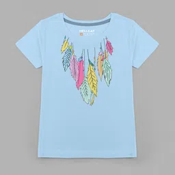 HELLCAT Girls Graphic Printed Cotton T-shirt-picture-40