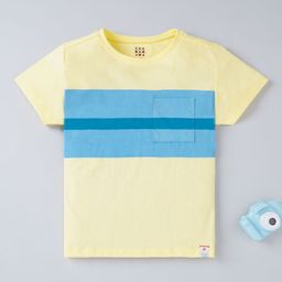 Ed-a-Mamma Boys Yellow Striped Extended Sleeves T-shirt-picture-22