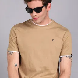 Urbano Fashion Casual Pure Cotton Slim Fit T-shirt-picture-33