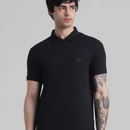 Jack & Jones Polo Collar Pure Cotton Slim Fit T-shirt-picture-49