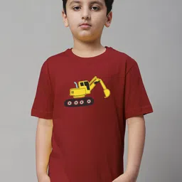 Friskers Boys Printed Pure Cotton Slim Fit T-shirt-picture-20