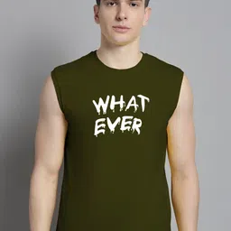 FBAR Typography Printed Pure Cotton Slim Fit T-shirt-image-28