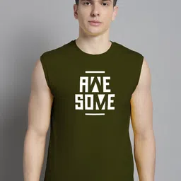 FBAR Typography Printed Slim Fit Bio Wash Pure Cotton T-shirt-image-86