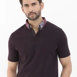 RARE RABBIT Men Rings-4 Slim Fit Solid Polo Collar T-Shirt-picture-51