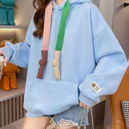 JC Mode Hooded Longline Pullover Sweatshirt-picture-20