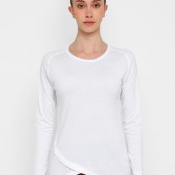appulse Raglan Sleeves Tulip Hemline Relaxed Fit Cotton Sports T-shirt-picture-45
