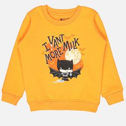 Bodycare Kids Boys Typography Printed Fleece Sweatshirt-picture-24