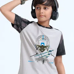 STELLERS Boys Round Neck Humour & Comic Printed T-shirt-picture-25