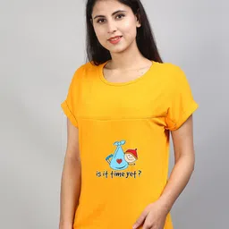 SillyBoom Graphic Printed Maternity T-shirt-picture-29