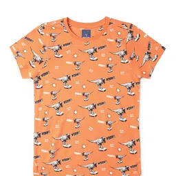 Allen Solly Junior Boys Printed Pockets T-shirt-image-94
