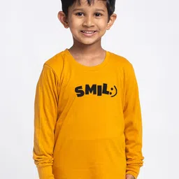 Friskers Boys Typography Printed Long Sleeves Pure Cotton T-shirt-picture-23